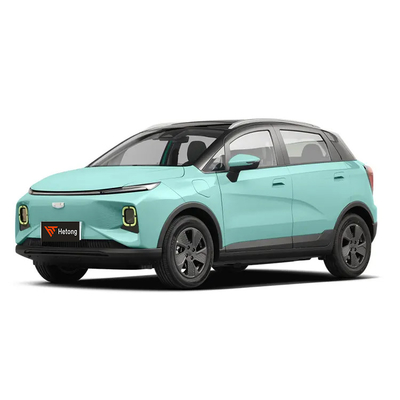 Geometry E 2022 401KM Linglong Tiger 4 Sitzplätze Kleines Elektro-SUV Fahrzeug mit Erwachsenen Weiß